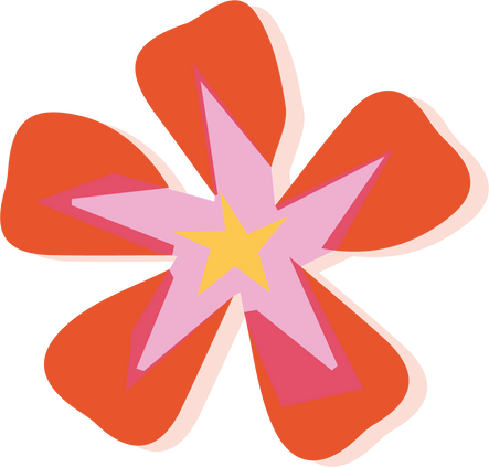 an orange flower